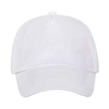 Бейсболка детская STAN 5 клиньев хлопок 150, 10JU, Белый,  (10)  (52-54/ONE SIZE)