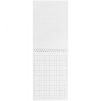 Блокнот Issa в клетку, белый