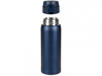 Термокружка Relaxika 701 (0,48 литра), синяя (без лого)