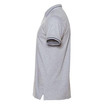 Рубашка поло мужская STAN хлопок/эластан 200, 05, Серый меланж (50) (40/3XS)