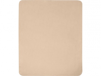 Плед Willow из флиса, вторичного ПЭТ, бежевый