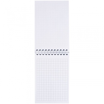 Блокнот Dali Mini в клетку, синий