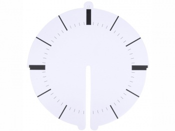 Часы настенные «Аптон», черный