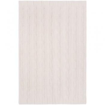 Плед Snefald, жемчужно-белый