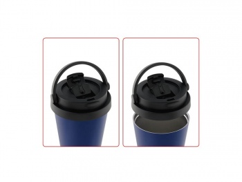 Термокружка из нерж. стали тм THERMOcafe TCCM-500KA (DBL) 0,5L