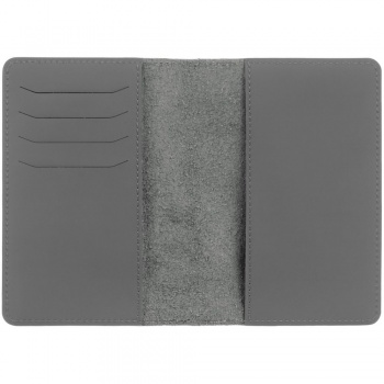 Обложка для паспорта Alaska, серая