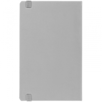 Блокнот Shall, в линейку, серый