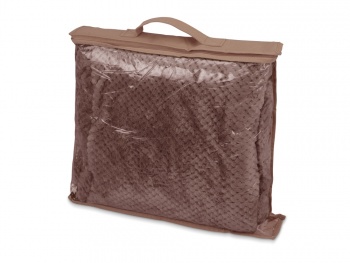 Плед «Фолд», шоколадный (P)