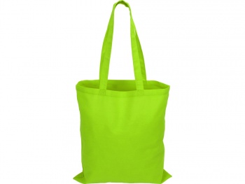 Сумка для шопинга Carryme 120 хлопковая, 120 г/м2, зеленое яблоко