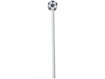 Карандаш «Футбольный мяч», белый