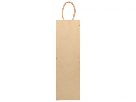 Пенал на 1 бутылку с грифельной крышкой, натуральный