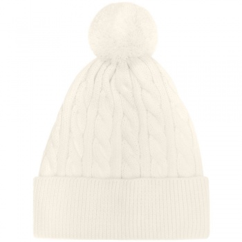 Шапка Heat Trick, молочно-белая