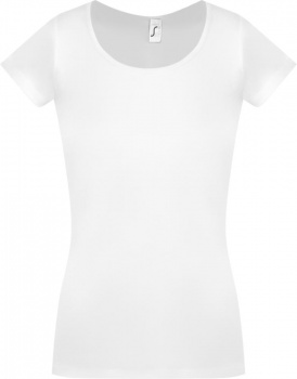 Футболка женская Moody 160, белая