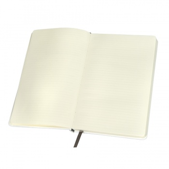 Блокнот Belto, А5, белый/бирюзовый, кремовый блок