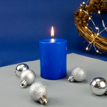 Свеча Lagom Care, синяя