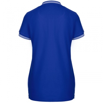 Рубашка поло женская Virma Stripes Lady, ярко-синяя