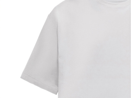 Футболка Kyoto из джерси 180 г/м2 с пич отделкой, унисекс, жемчужный