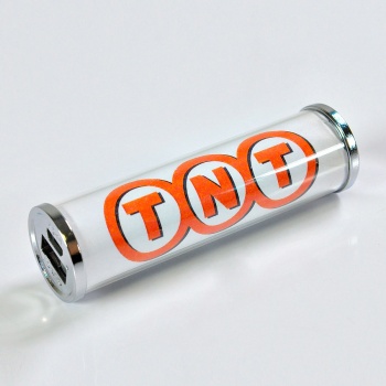 Универсальный аккумулятор "RollUp" (2200mAh) под полноцветную вставку,9,5х2,6 см,пластик, шт