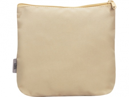 Косметичка из полиэстера 300D с подкладкой "Amalia", бежевый