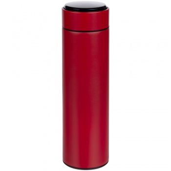 Смарт-бутылка с заменяемой батарейкой Long Therm, красная