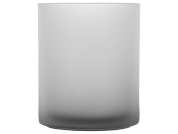 Стеклянная матовая кружка с градиентом для сублимации, черный "Ombre Sub"