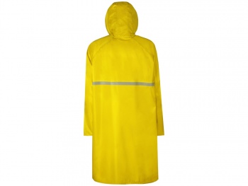 Длинный дождевик Lanai  из полиэстера со светоотражающей тесьмой, желтый