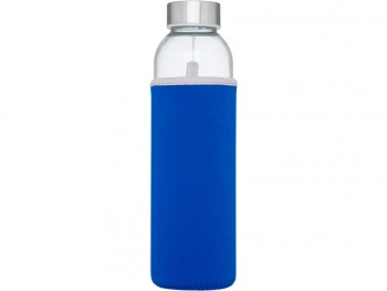 Спортивная бутылка Bodhi из стекла объемом 500 мл, cиний