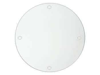 Набор для сыра с круглой стеклянной доской 5в1