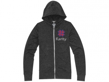 Толстовка «Garner» женская с капюшоном, темно-серый