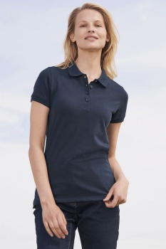 Рубашка поло женская Passion 170, бирюзовая