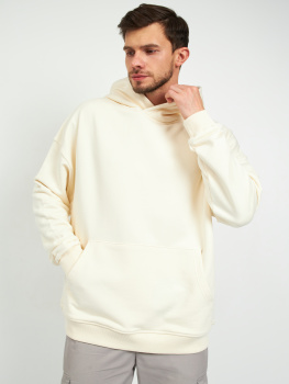 Худи унисекс STAN оверсайз футер без начёса 350, 66, Графит,  (101)  (50/L)