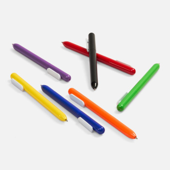 Ручка шариковая Swiper, фиолетовая с белым