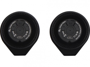 Портативные парные колонки Qjet TWS "Mates" с красными кольцами