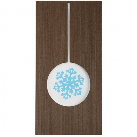 Открытка Season's Greetings, со снежинкой