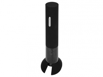 Электрический штопор Corkoff для винных бутылок с покрытием софт тач, черный