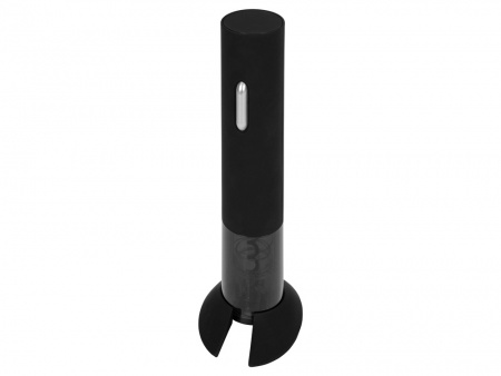 Электрический штопор Corkoff для винных бутылок с покрытием софт тач, черный (P)