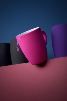 Кружка Best Morning c покрытием софт-тач, бирюзовая