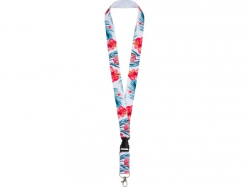 Ланъярд 2,5 см с карабином и межуровневым замком