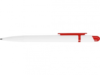 Ручка шариковая "Этюд", белый/красный (P)