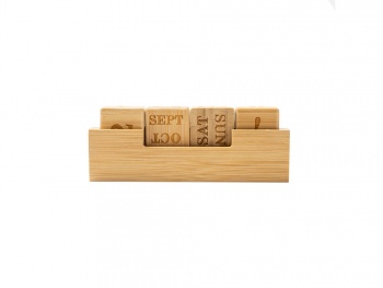 Календарь настольный "вечный" MEDUS, бежевый