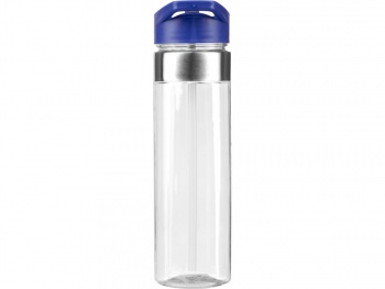 Бутылка для воды "Pallant ", тритан, 700мл, прозрачный/синий