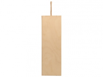 Пенал на 1 бутылку с грифельной крышкой, натуральный