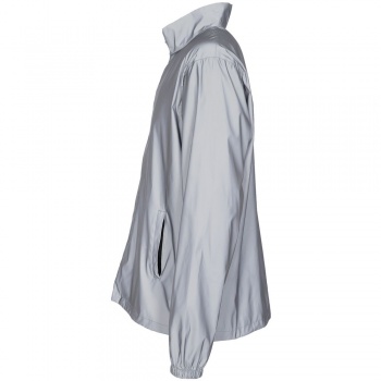 Ветровка Manifest 2.0 из светоотражающей ткани, серая