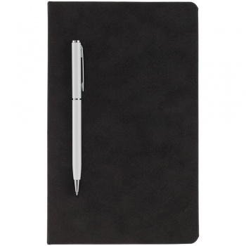 Набор Magnet Chrome с блокнотом, белый