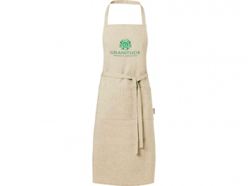 Pheebs 200 g/m² recycled cotton apron, натуральный