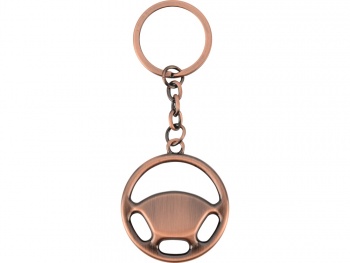 Брелок "Руль", бронзовый